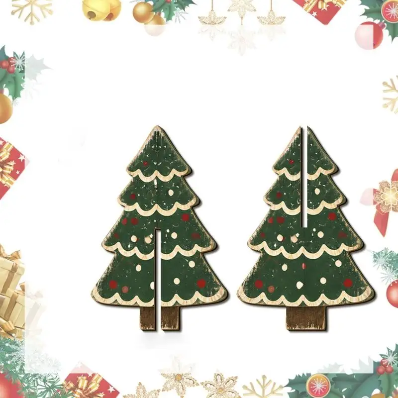E8BD Freestanding Christmas Tree Accent with Slot-Together Panels