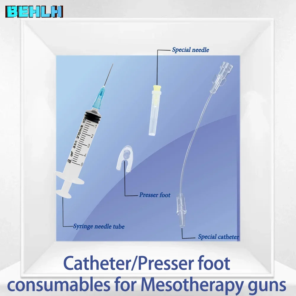 

Disposable Mesogun Mesotherapy catheter for injection of water-based beauty equipment consumables Mesotherr catheter