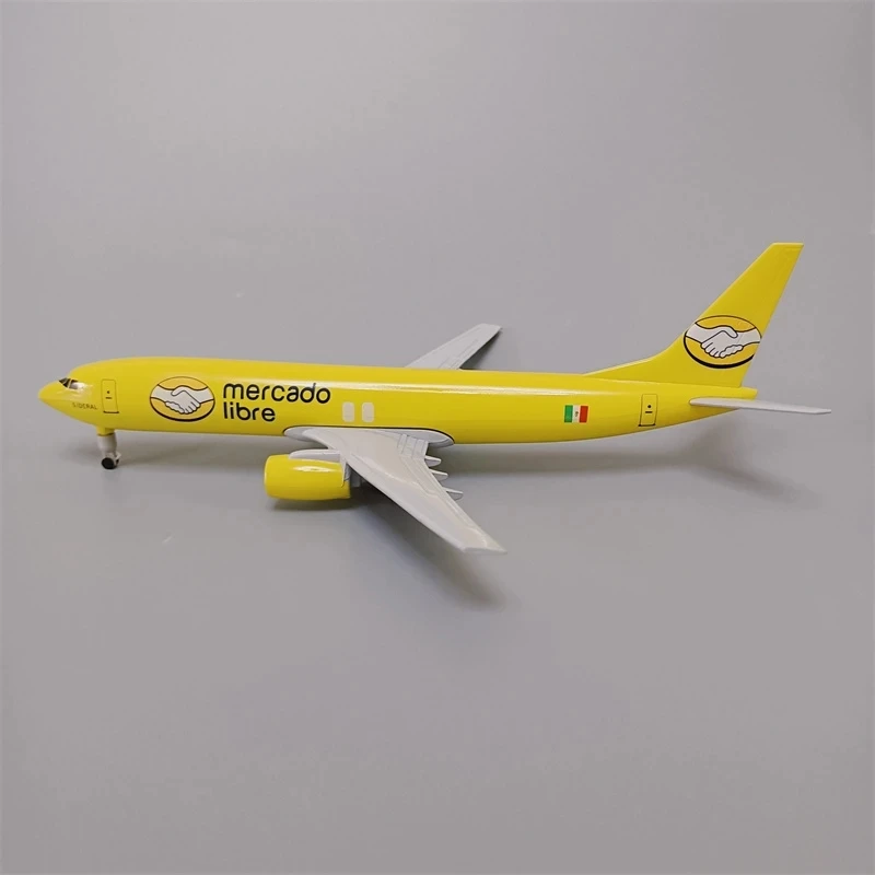 20cm Aircraft Model Boeing B737 Mexican Mercado Libre Airlines Alloy Metal Replica Aviation Souvenir Plane Toy Aircraft Model