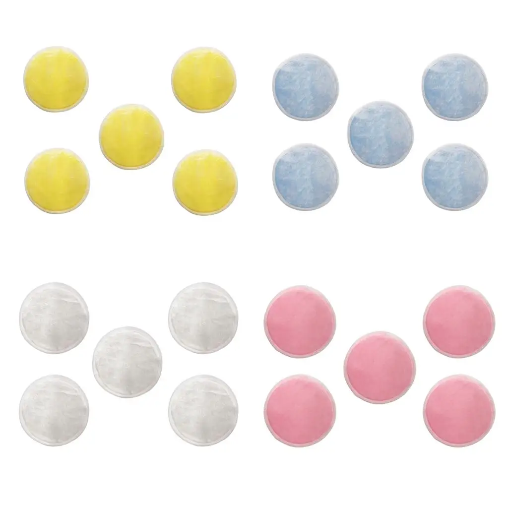 Reusable Makeup Remover Pads Soft Bamboo Cotton Cleansing Pads Facial Cleaning Rounds for Home and Travel