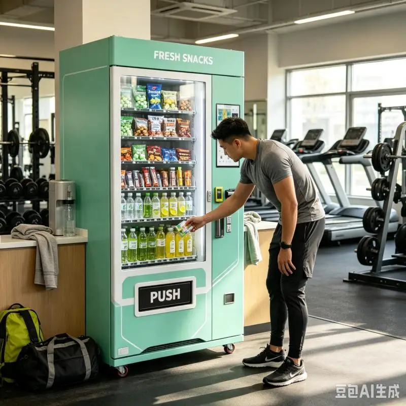 German Card Reader Combo Vending Machine for Selling Snacks Cold Bottle Drinks 24 Hours Self Service for Retailers Customized