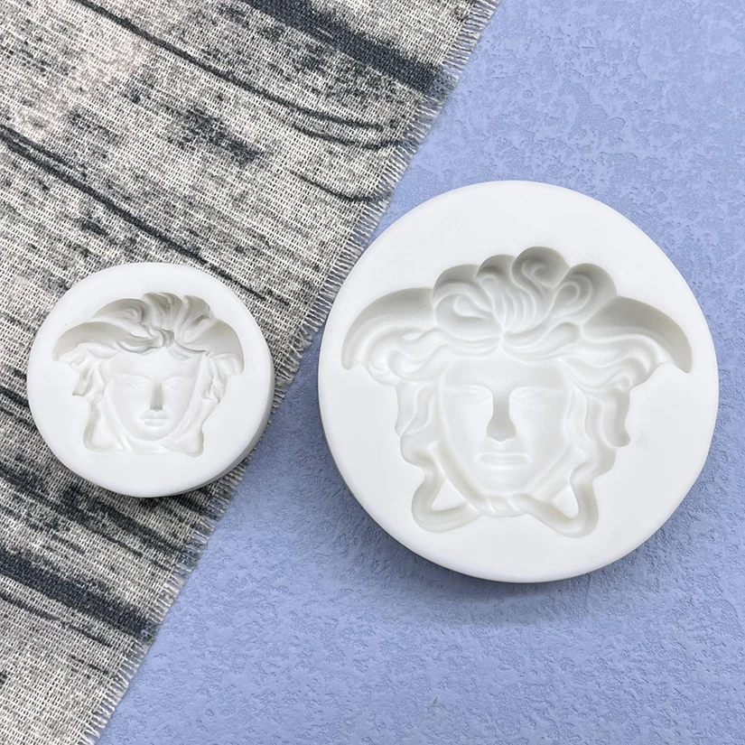 Head Portrait Silicone Mold Sugarcraft Chocolate Cupcake Baking Mold Fondant Cake Decorating Tools