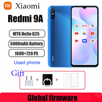 Xiaomi Redmi 9A Smartphone 4G celular android  4GB 64GB 5000mAh 13MP MTK Helio G25 smartphone  used phone