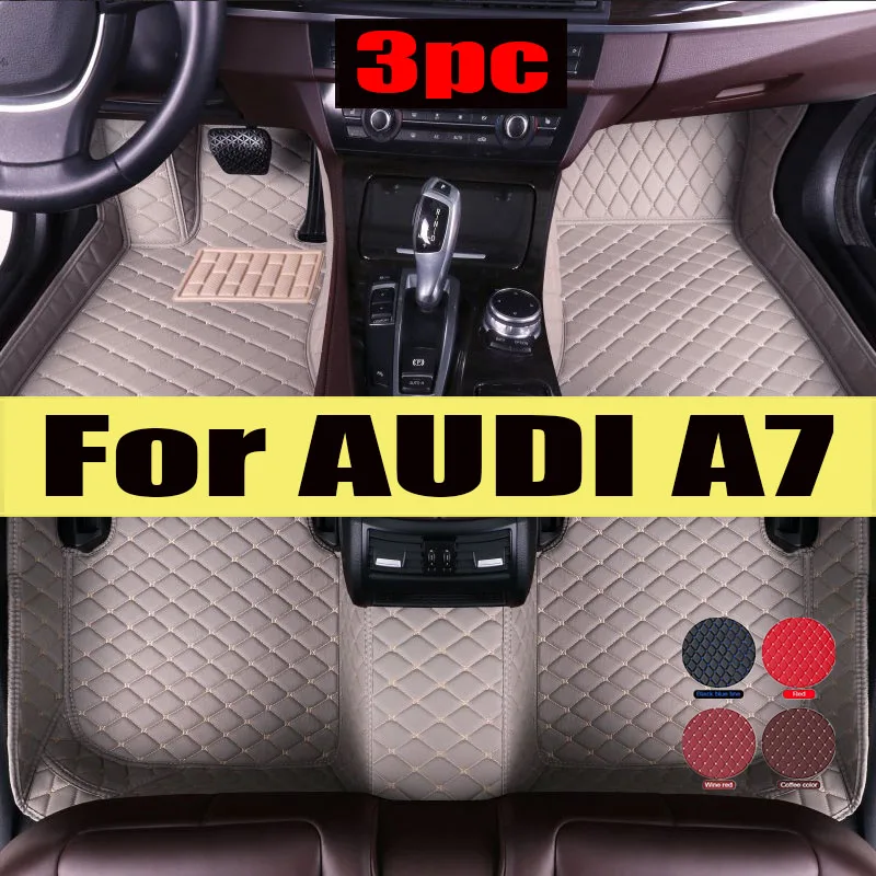 

Car floor mats for AUDI A7 2012 2013 2014 2015 2016 2017 2018 Custom auto foot Pads automobile carpet cover