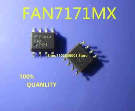 10PCS  FAN7171MX    SOP8    IN STOCK 100% QUANLITY