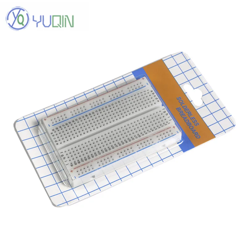 400 Hole Spliceable Mini Breadboard Experimental Board Electronic Components