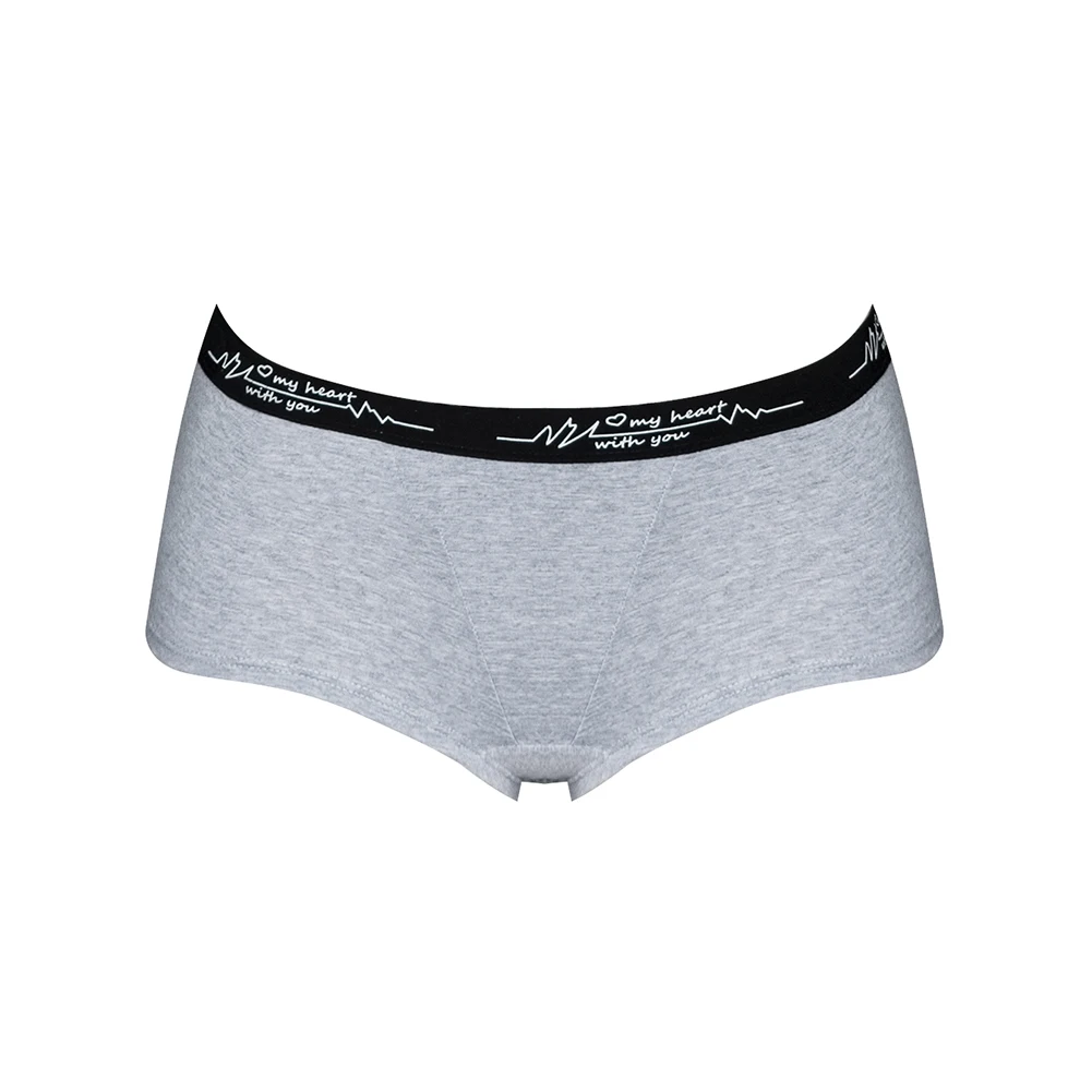 Ladies Solid color boxers Briefs Comfortable Female Underwear Sporty Style Casual Sexy Panties for Women S-XL