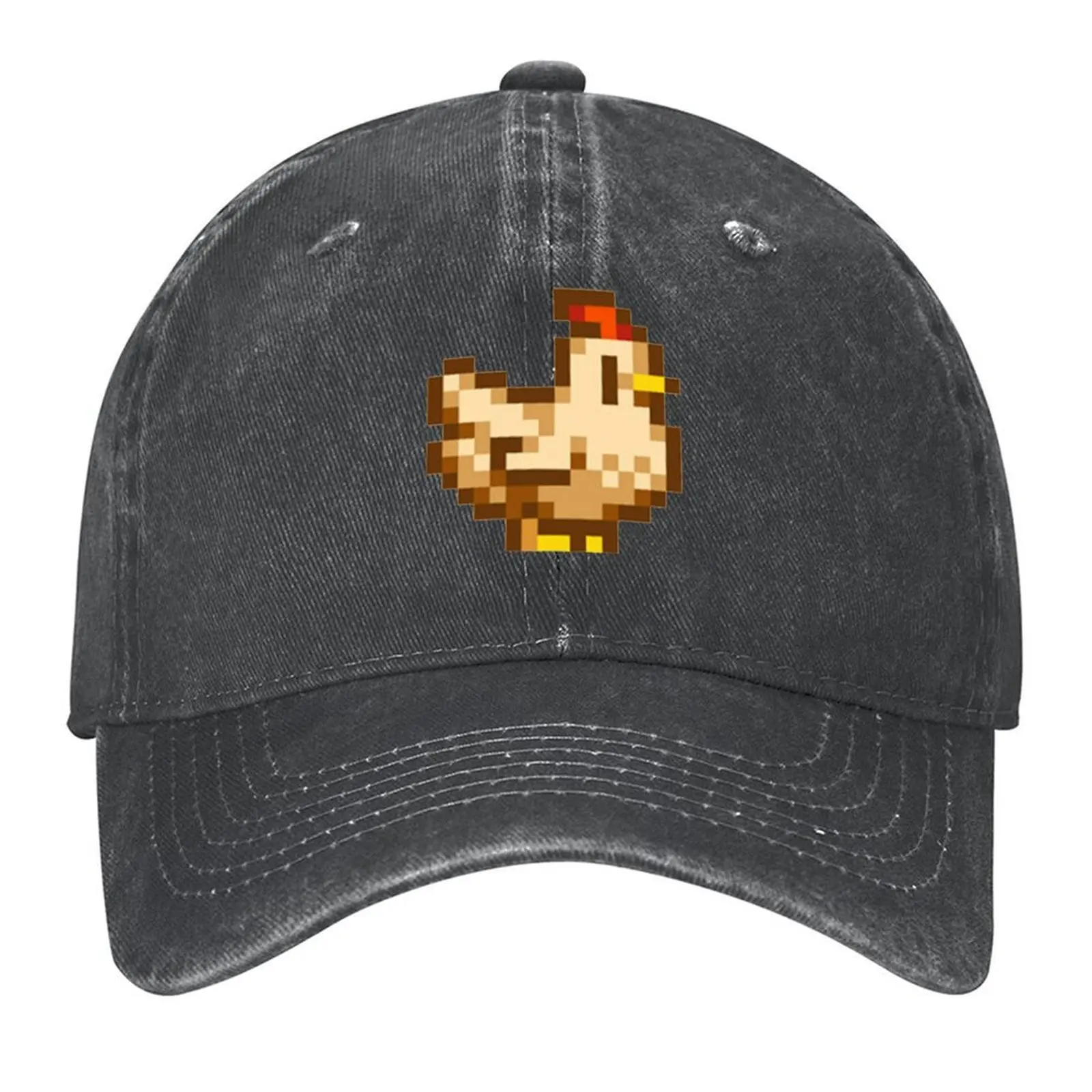 

Stardew Valley Chickens Baseball Cap Mountaineering winter hats for men Streetwear Vintage Male Women's