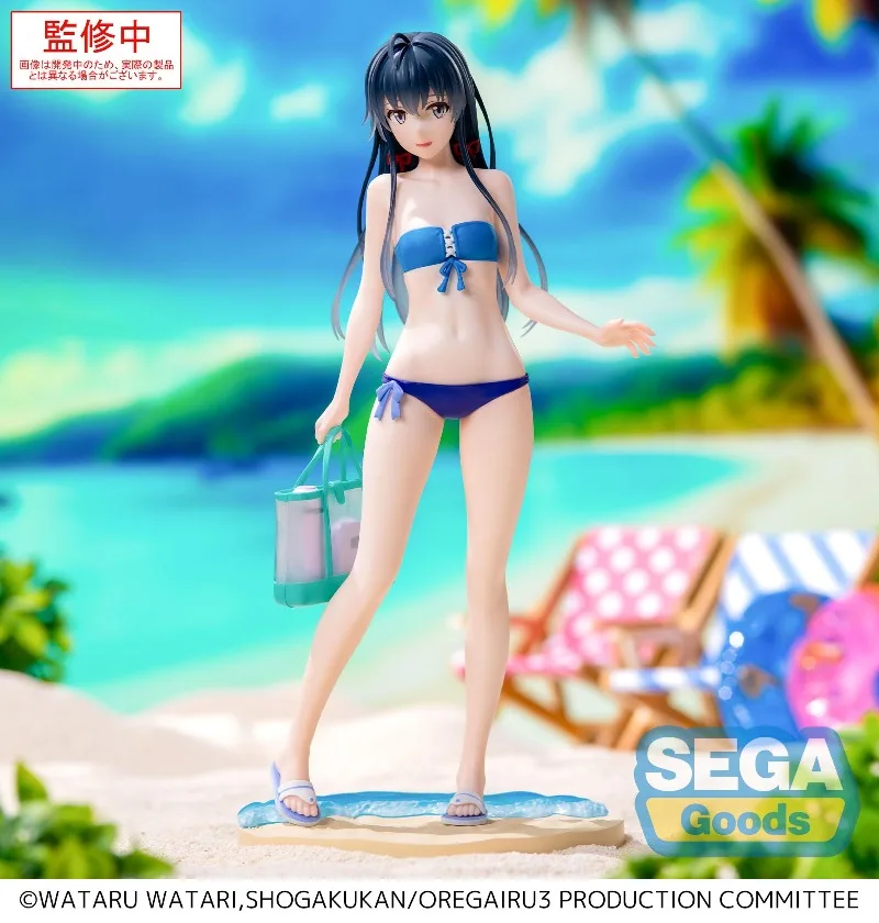 In Stock SEGA Genuine Luminasta My Teen Romantic Comedy SNAFU Climax Anime Character for Kids Gift Collection Action Toys Model