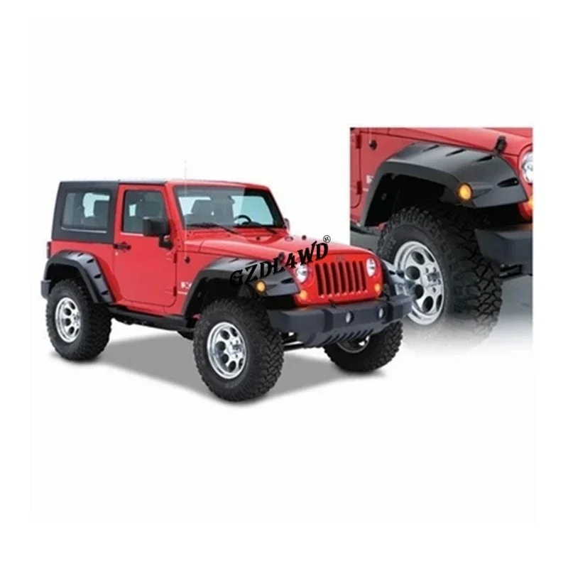 

2007 2014 Jk Accessories 4x4 Fender Flares For Wrangler Jk