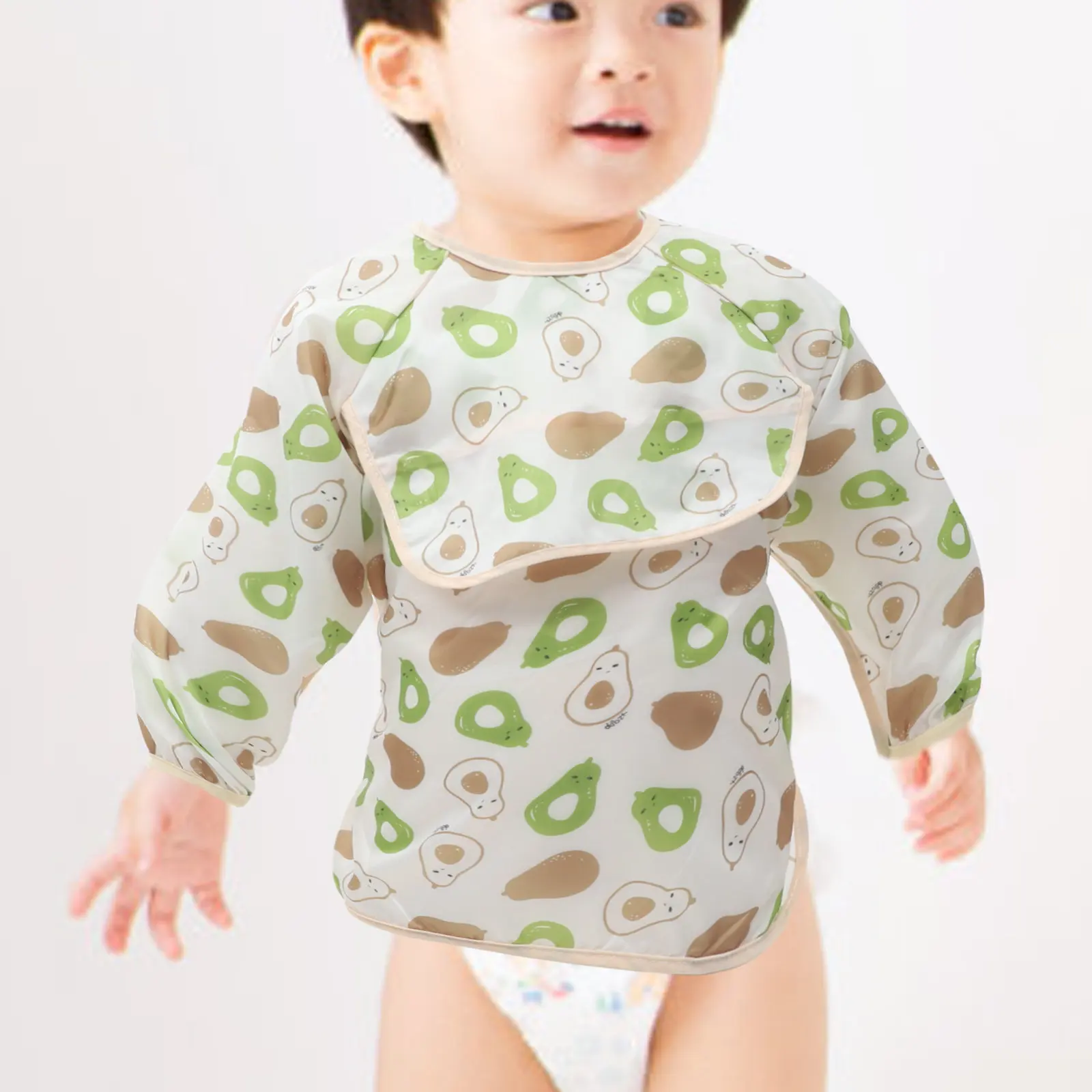 2-delantales-impermeables-para-bebe-baberos-de-manga-larga-reutilizables-lavables-para-alimentacion-pintura-comida-baberos-completos-para-ninos-pequenos-uso-domestico