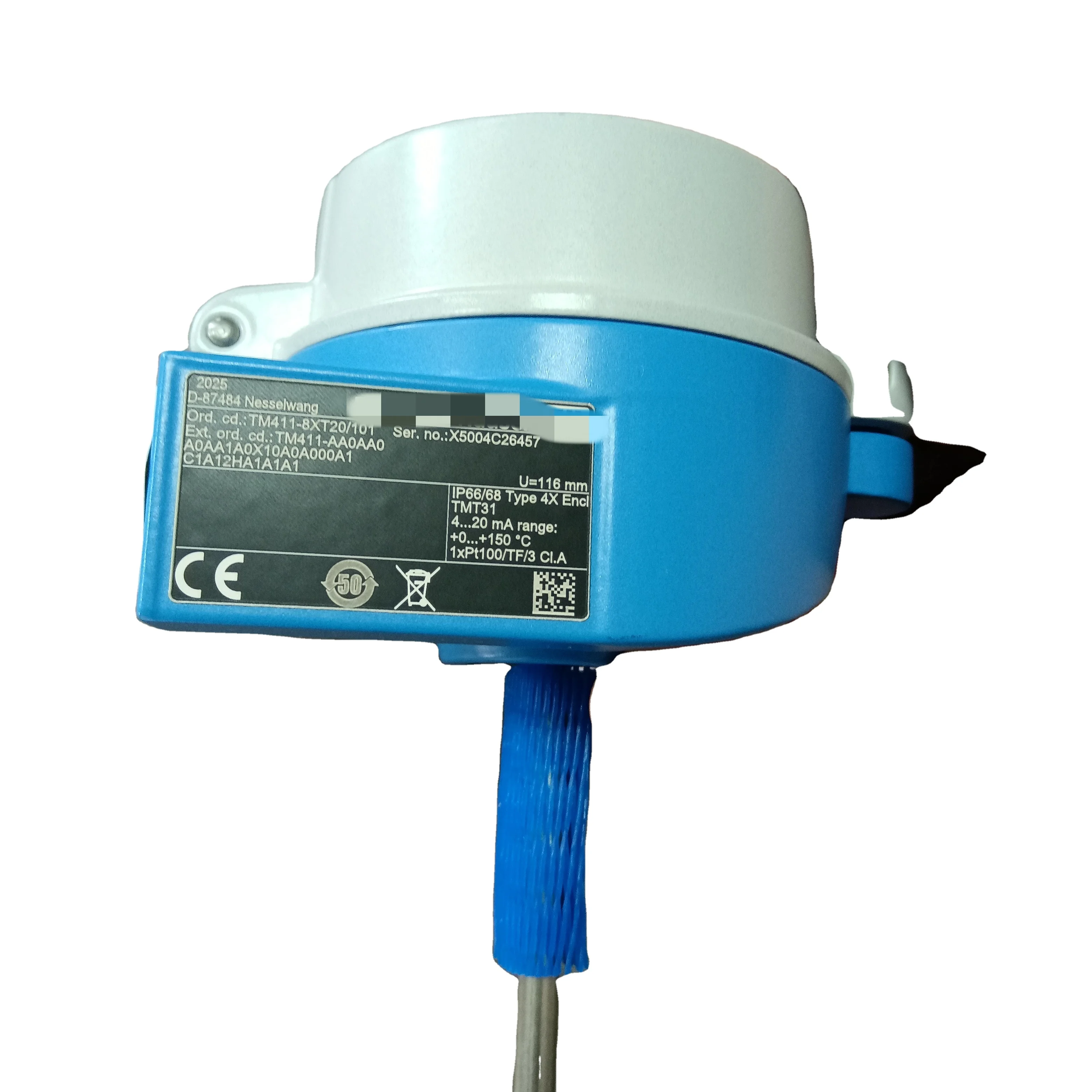 Brand New Original E+H Industrial Modular Thermometer Explosion-proof TM411-8XT20/101 Temperature Pressure Measuring Instruments