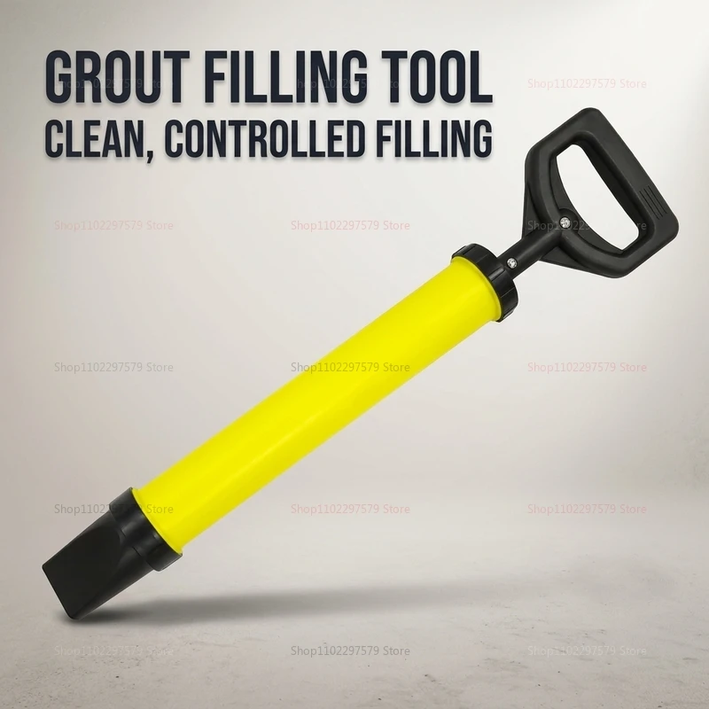 Caulking Gun Mortar Grouting Applicator Tool with 4 Nozzles for Brick Cement Lime Pointing Construction Masonry Repair