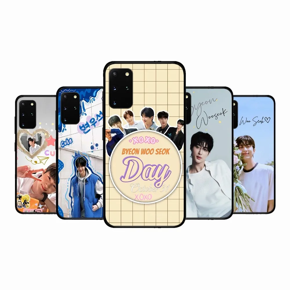 B-Byeon W-Woo Seok Phone Case For Samsung S 9 10 20 21 22 23 30 23 24 Plus Lite Ultra FE S10lite Fundas