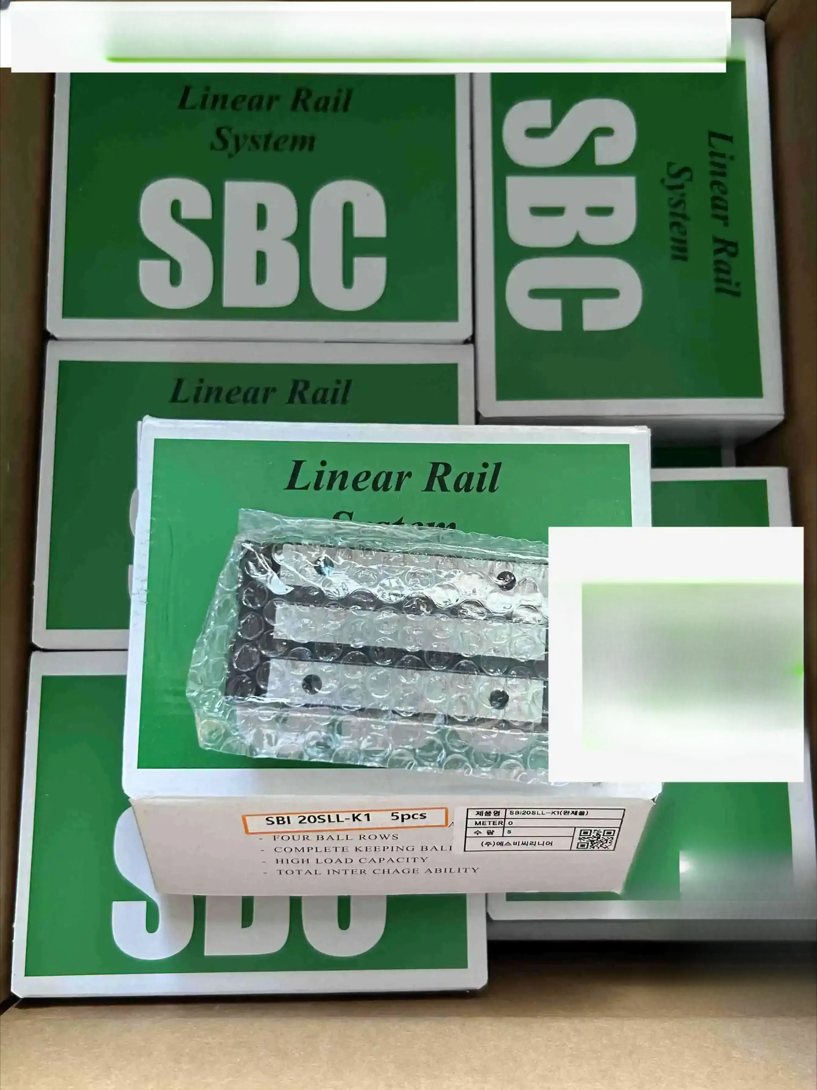 

SBI30 35 45 55 65FL FLL SL SLL Корея SBC Ползунок SBG