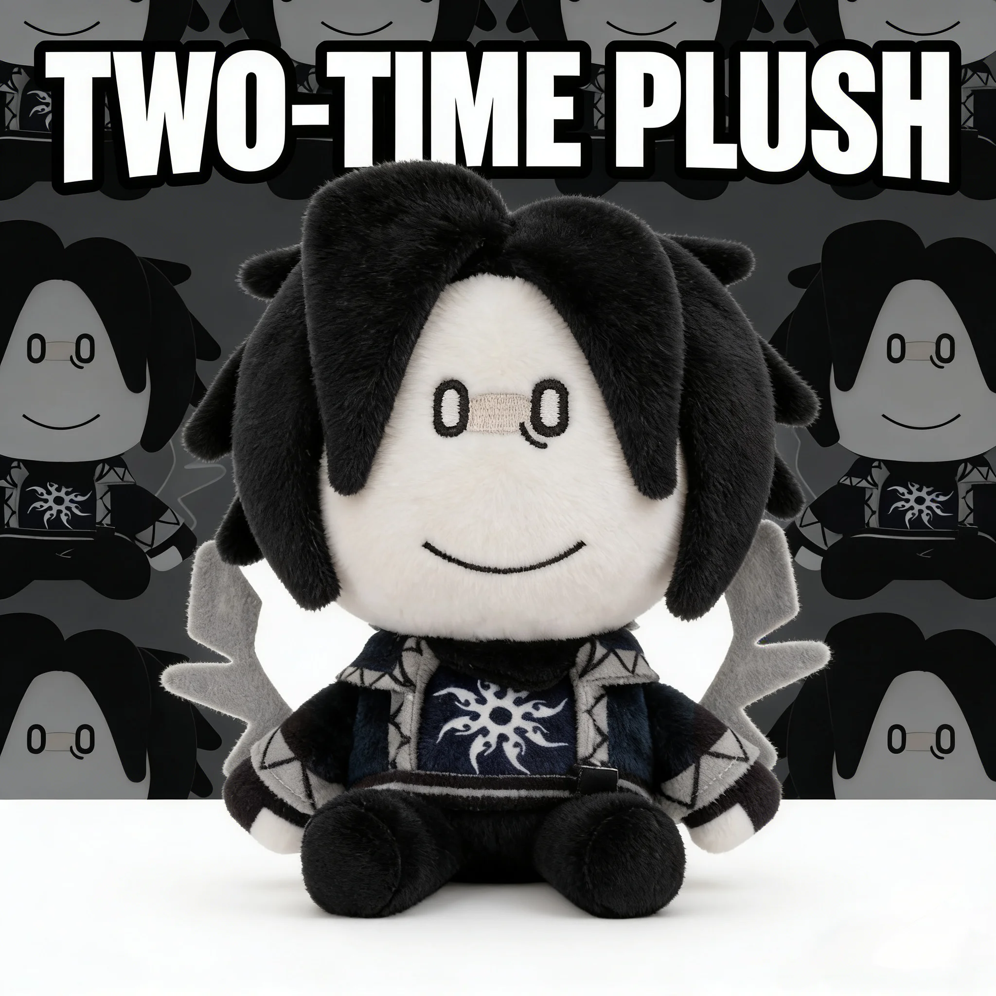 

20cm Chance Forsaken Gubby Plush Toys Robot Forsaken Two-Time Toys Game Peripheral Cartoon Two-Time Dolls Fans Birthday Gifts