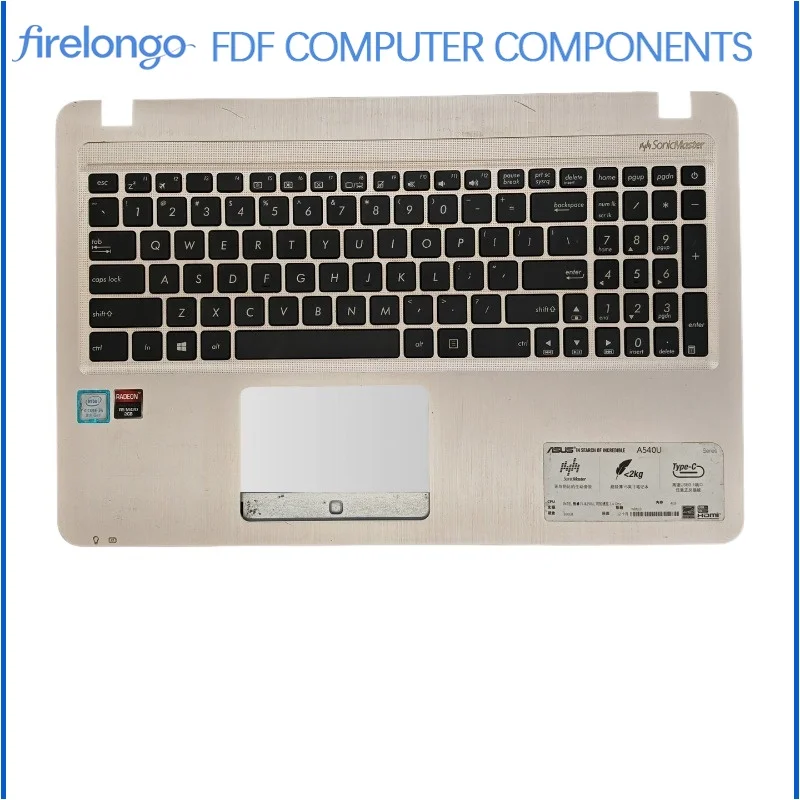 For ASUS A540 D540Y F540U R540U X540L X540 X500UBC case keyboard