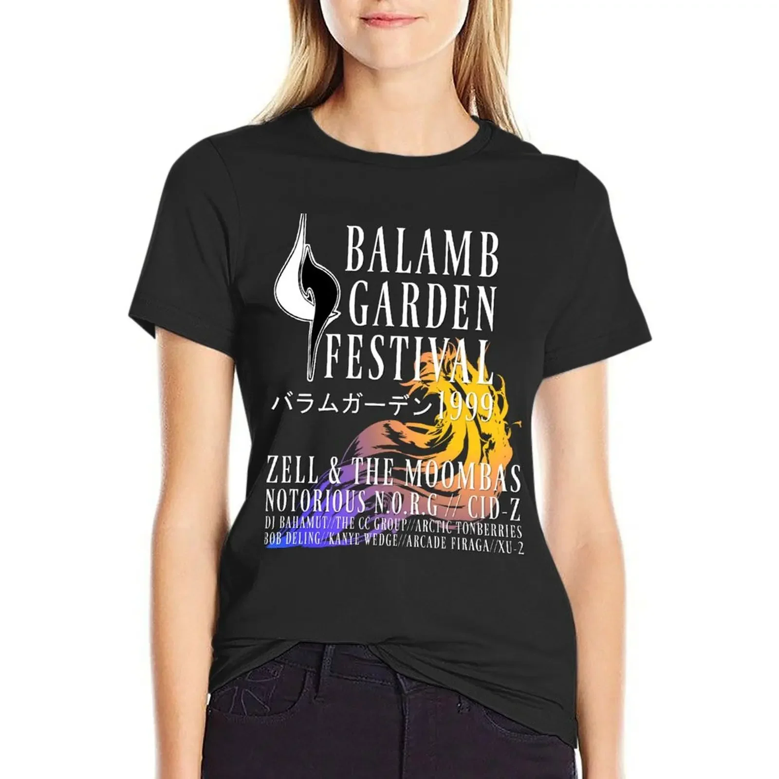 

Balamb Garden Festival T-Shirt animal prinfor anime quick drying shirts graphic tees western t shirts for Women