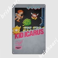 Kid Icarus Nes Cover Metal Plaque Poster personalized Cinema Kitchen Cave pub Garage Decoration Tin sign Posters