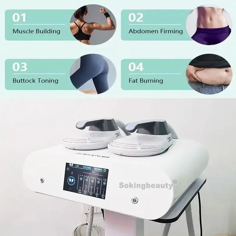 

Hot selling Portable ems electro muscle stimulator muscle build body sculpt slim machine for home use