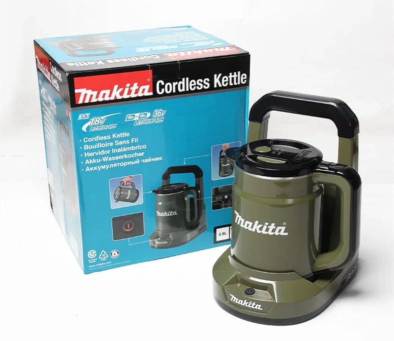 Makita dkt360z dkt360 gêmeo 18v lxt x2 corpo chaleira sem fio só