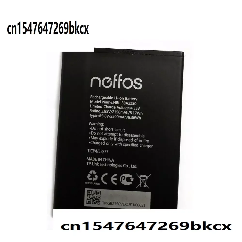 New  2100mAh NBL-38A2150 Battery For TP-Link Neffos C7 Lite TP7041A TP7041C Mobile Phone