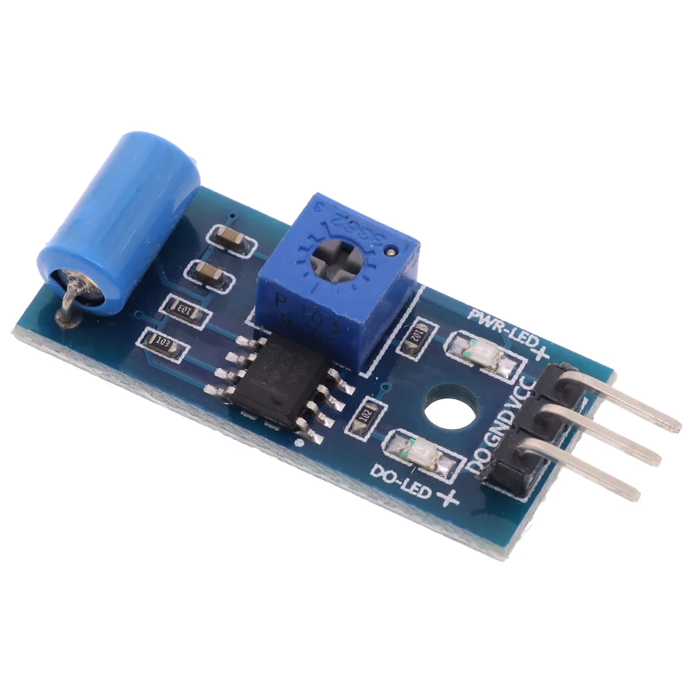 Нормально замкнутый тип, модуль датчика вибрации, модуль датчика тревоги, Вибровыключатель для Arduino