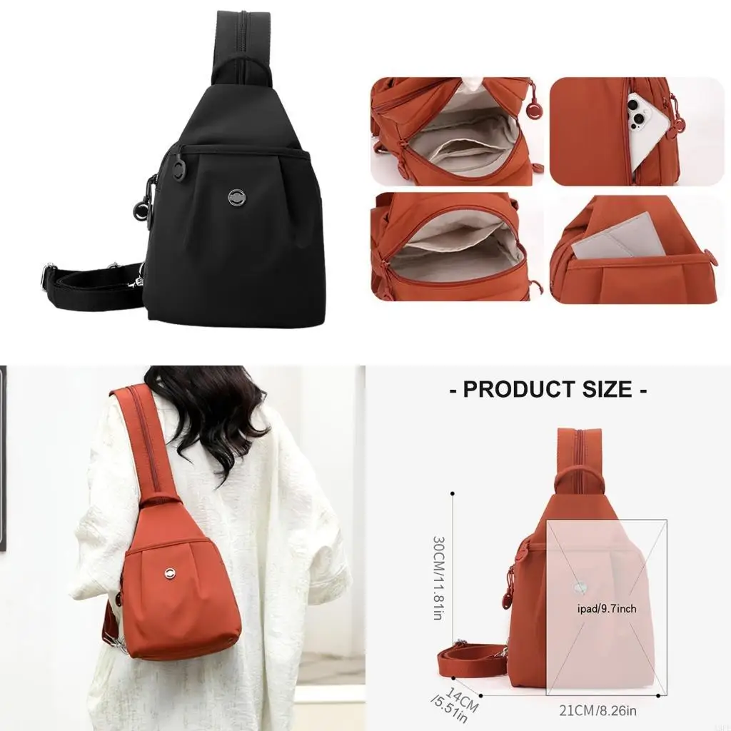 

Сумка-слинг для женщин и мужчин, конвертируемый рюкзак через плечо, сумки на плечо