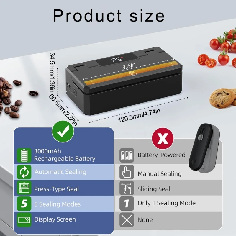 مريحة حقيبة صغيرة السدادة حقيبة صغيرة آلة الختم جهاز ختم الحرارة