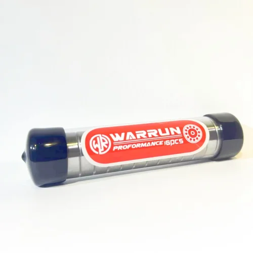 Imagen 1 del producto WR-Rodamientos de patines de velocidad en línea profesionales, rodamiento de cerámica negro Original, Si3N4, 7 cuentas, para pista de carreras, suave, sin aceite, 608