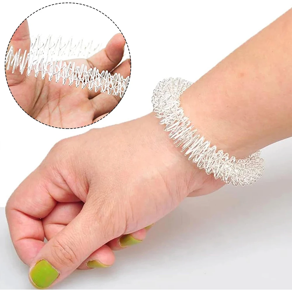 7/14Pcs Fingers & Wrist Massage Rings Set, Finger Acupressure Ring Finger Massage Ring for Finger Hand Wrist Massage Pain Relief