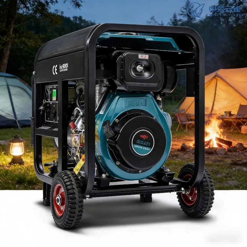 Customized YQ-OT10 5KW-10KW Open Diesel Generators Standby Power Supply Safe And Reliable Simple Operation Stable Power