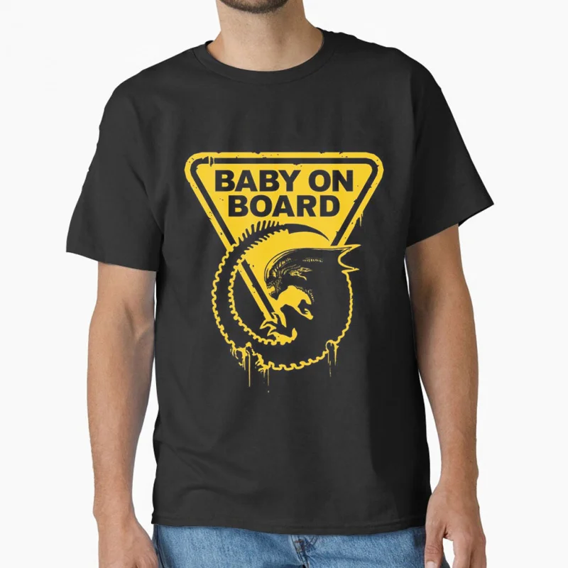 

0731 Xenomorph 80s vintage Horro movie Alien Ellen Ripley Sacry sic fi Space monster Gift T shirt large size Tops S-6XL