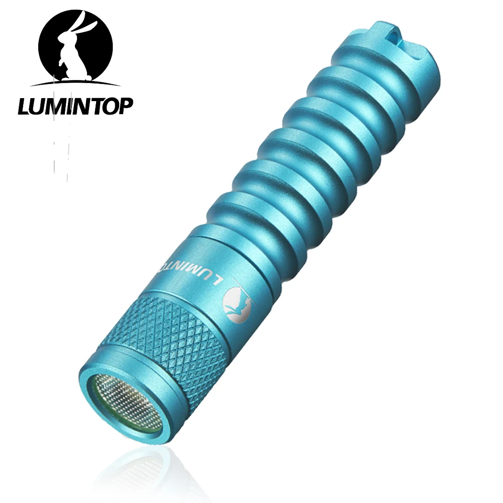 Portable EDC Flashlight Outlook Lighting LED Torch Light Powerful AAA Everyday Carry Keychain Waterproof Max 120LM EDC01