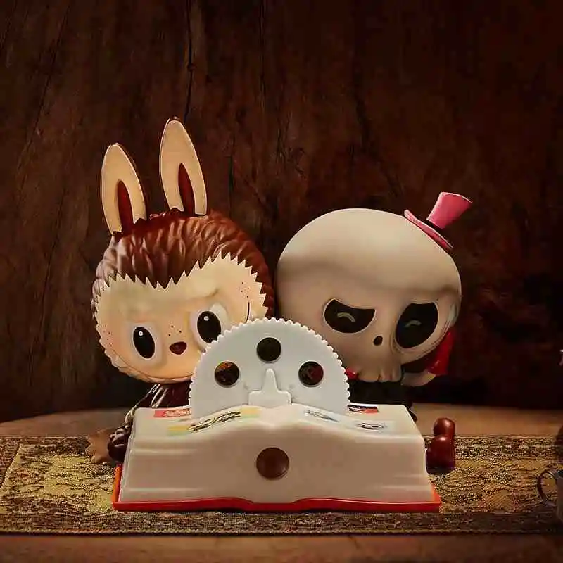Popmart The Monsters Labubu Naughty Diary Series Blind Box Mainan Trendi Hiasan Meja Rumah Hadiah Kejutan untuk Anak Perempuan