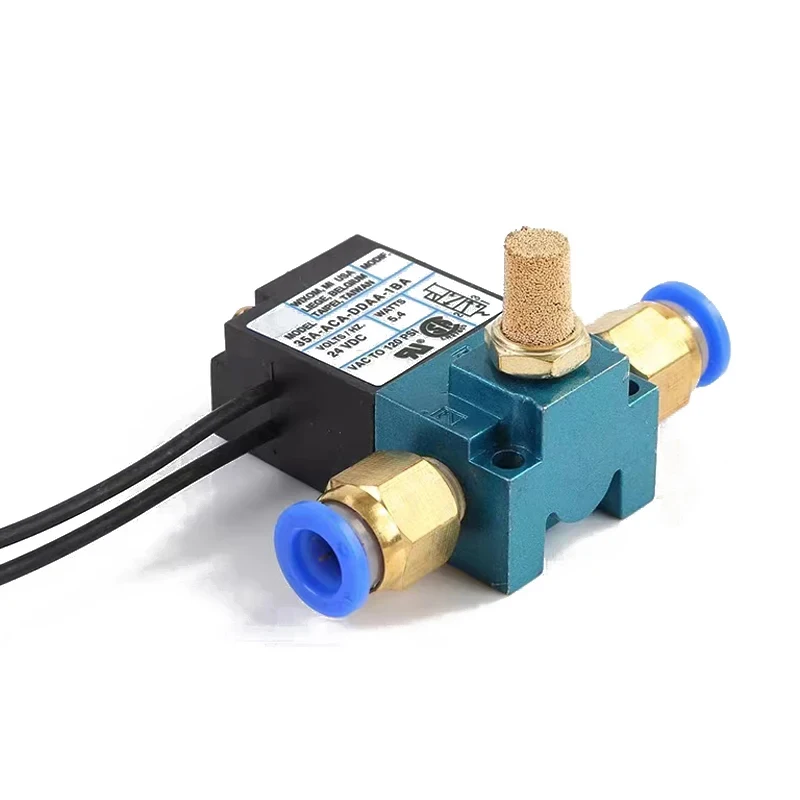 High Frequency Solenoid Valve 35A-ACA/AAA-DDAA-1BA/DDBA/DDFA Marking Dispensing Machine Valve With Fitting 35A-ACA-DDAA-1BA