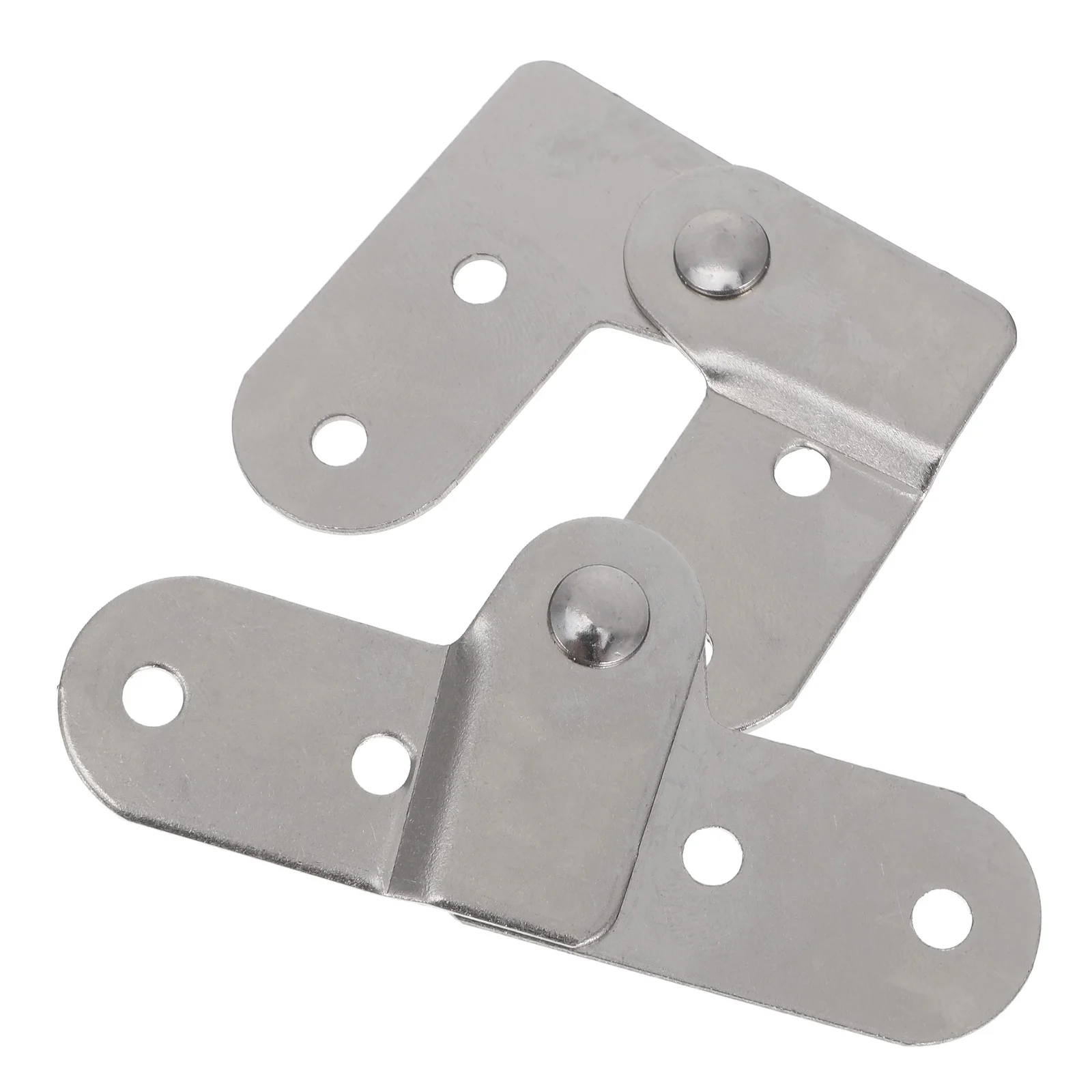 

2Pcs Folding Table Hardware Fittings Ladder Hinge Replacement Kit Heavy Duty Iron Material for Attic Step Ladder Parts