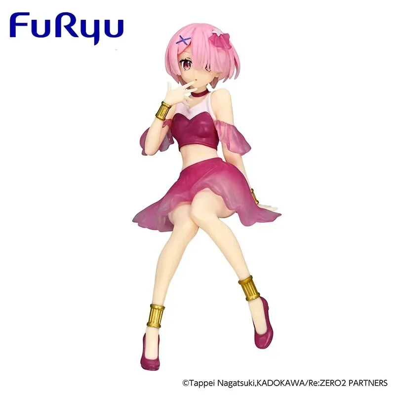 Original FuRyu Re:Life in A Different World From Zero Ram Genuine Anime Figures Collectible Model Dolls Statuette Ornament Gift