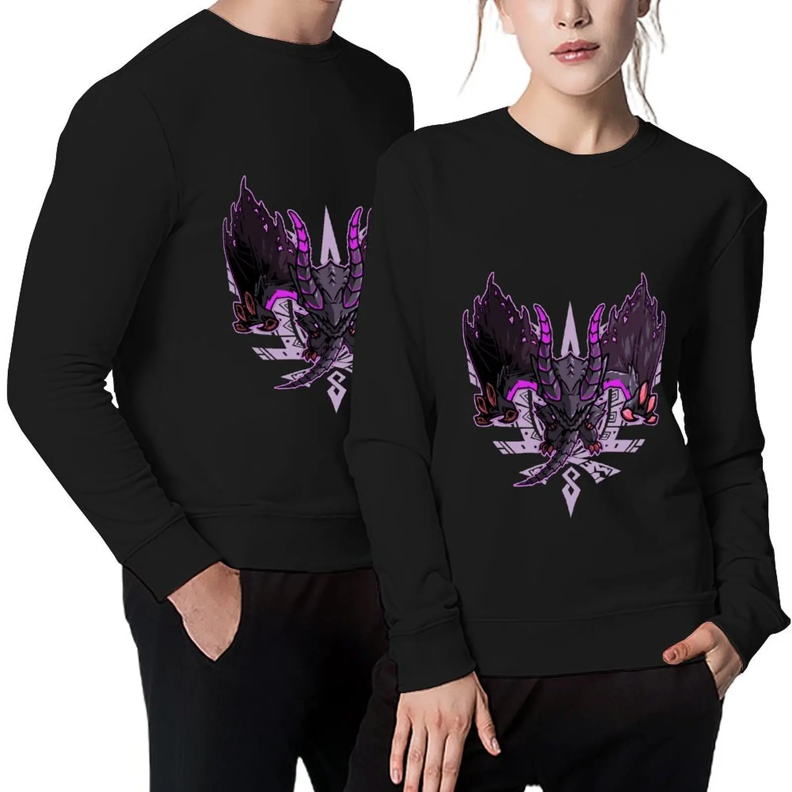 

Gore Magala Monster Hunter Pullover anime clothing blouse tracksuits sweatshirt for men