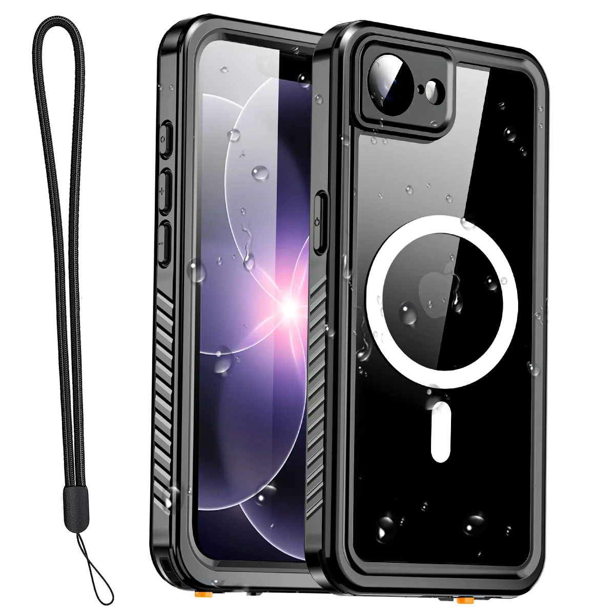 

IP68 Waterproof Case For iPhone 17e 17 Pro Max Metal Aluminum Swimming Phone Magsafe Magnetic Cover Coque Capa Fundas