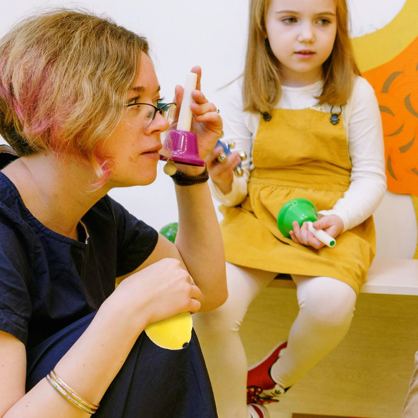 

Shaped Maracas Musical Instrument Shaker Baby Sand Percussion Toddler Plastic Fruit Music Instruments For Kids Fruit Sand Shaker