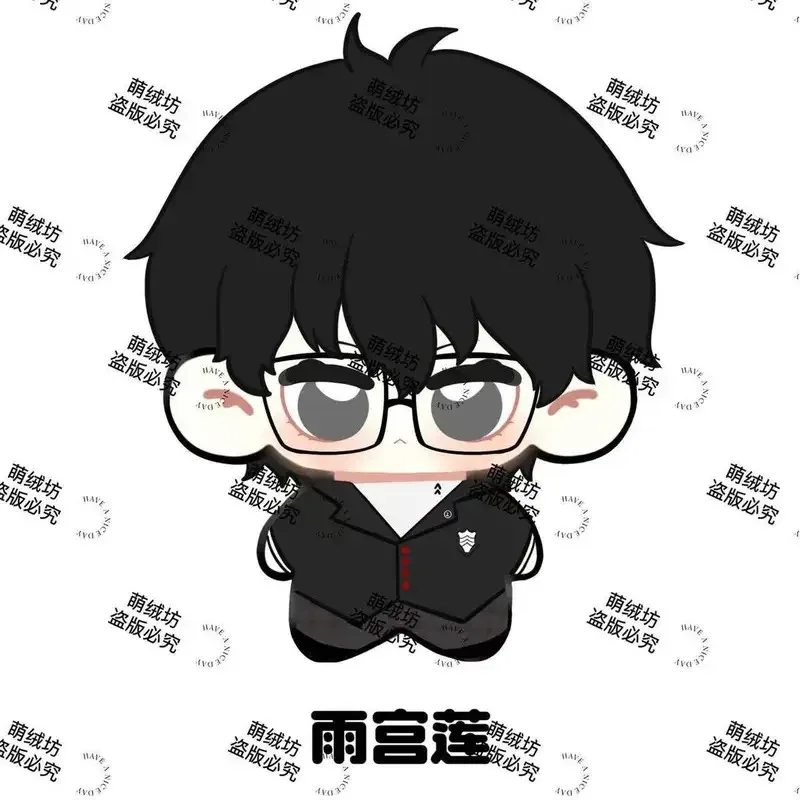 

Новый Amamiya Ren 5 P5 P3 Kuru Akechi Goro Yuuki Makoto Wonder Аниме Хлопковые фигурки морской звезды Подвеска Сумка Брелок FGJR5F2025