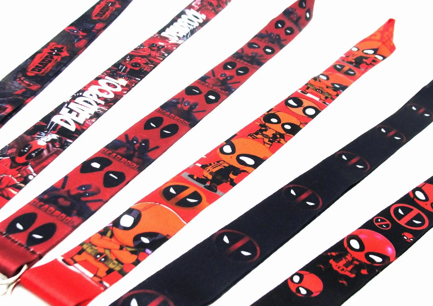 Disney Deadpool 3 Lanyard Rope Anime Cartoon Cute Key Neck Strap Lanyard Lasso Student Chain Anti-loss Decorative Accessories