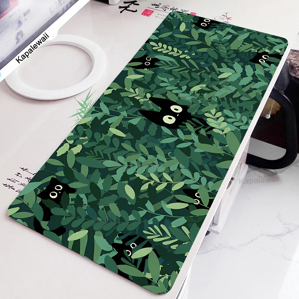 

Large Mouse Mat Kawaii Cute Mouse Pad 900x400mm Office Table Carpet Rubber Mousepad Big Keyboard Pads Anime Plant Desk Mat