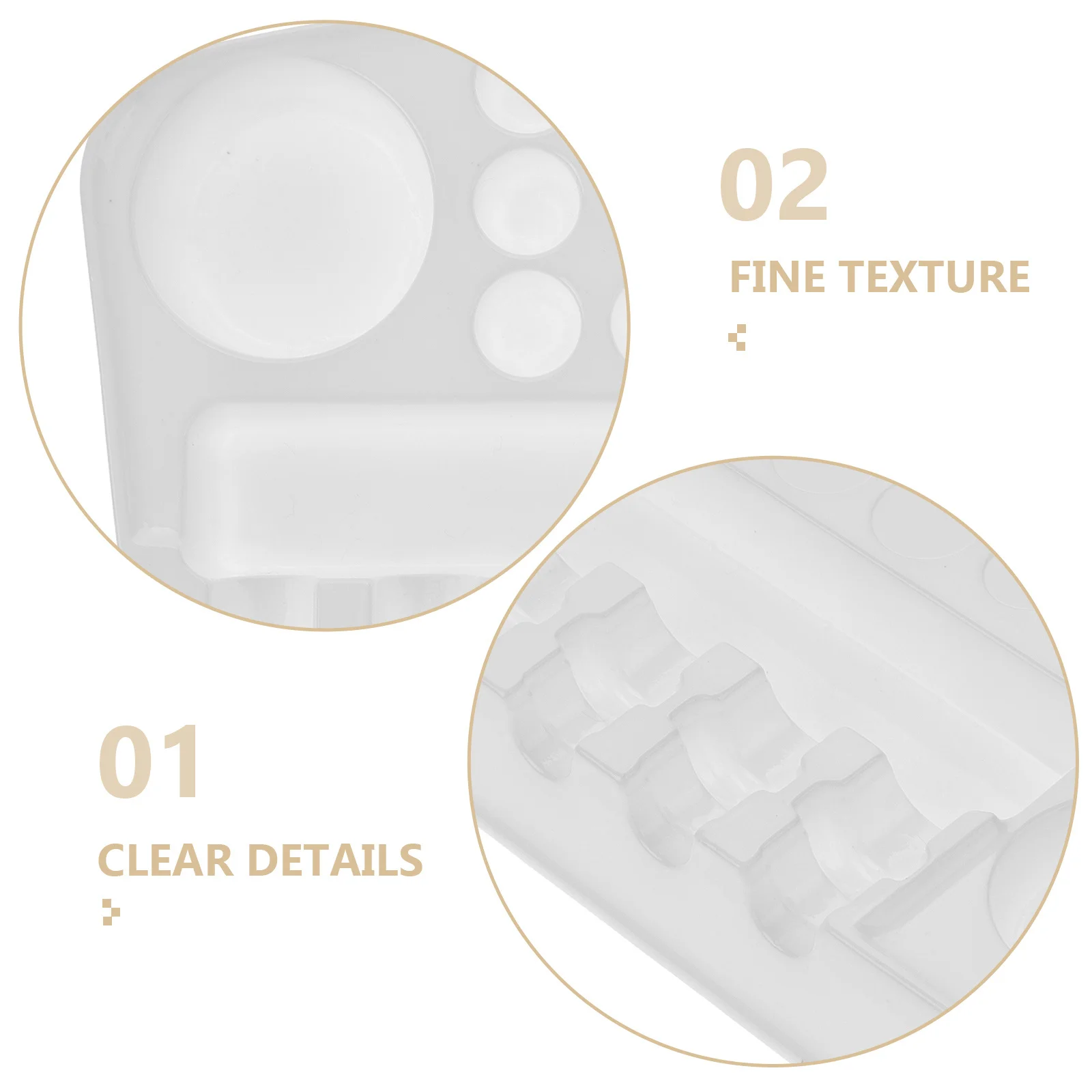 12 قطعة لوحة حبر سميكة للوشم أصحاب الصباغ القابل للتصرف قاعدة مسطحة مانعة للتسرب لصالون أو تطبيقات ماكياج ذاتية الصنع #6