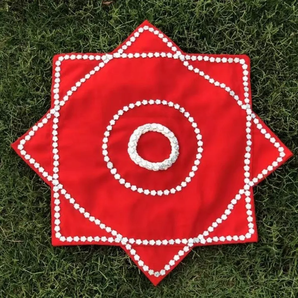 

30*40cm/40*50cm Chinese Yangko Handkerchief Cambric 5 Colors Traditional Northeast Errenzhuan Dance Props