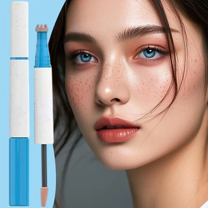 Beauty Mark Pen Double-Ended Blush Pens Contouring Tool Lightweight Liquid Contour Stick Facial Cheek Blusher Dot Blush Stick