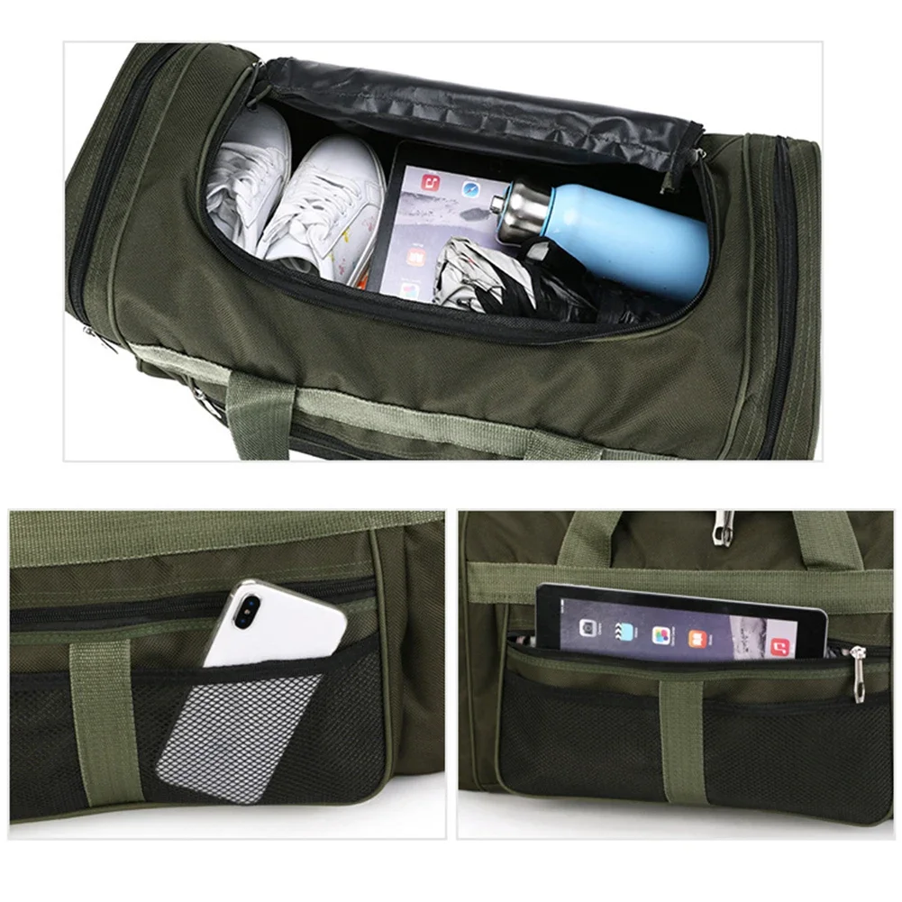 New Travel Sports Men's Fitness Bag Oxford Dry Wet Separation Large Capacity Yoga Sports Backpack Luggage Fitness Training Bag