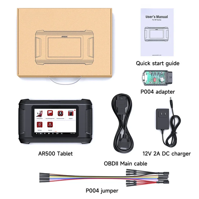 

Auto airbag repair tool, read/write EEPROM/FLASH battery module repair instrument