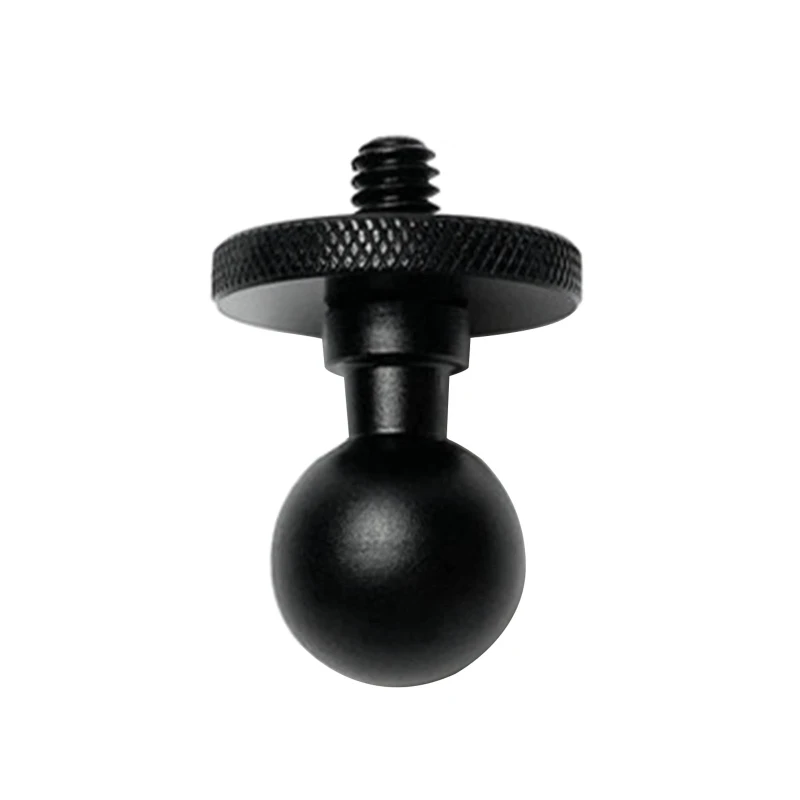 17mm Ball for Head Converter 1/4 Screw for Head for Car Monitor Pad GPS Cellphone Ball Mount Base for Go Camera Brac